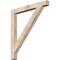 Ekena Millwork Traditional Block Smooth Bracket, Douglas Fir, 3 1/2"W x 36"D x 40"H BKT04X36X40TRA05SDF - alternate 1